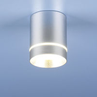Накладной светодиодный светильник DLR021 9W 4200К хром IP20 сн/пр