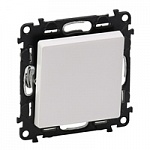 Valena LIFE Выключатель 1-кл с лиц панелью безвинт зажимы бел 752401