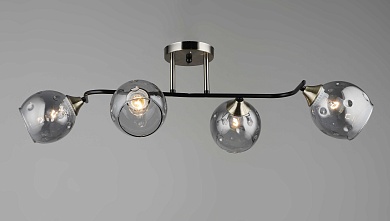 Люстра 1707/4 AB+BK Люстра 1707/4 AB+BK