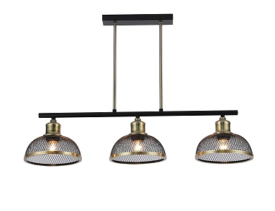 Люстра 06494/3 BRONZE+BLACK Люстра 06494/3 BRONZE+BLACK
