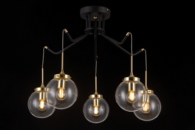 Люстра 39177MD/5 MBK+GD Люстра 39177MD/5 MBK+GD