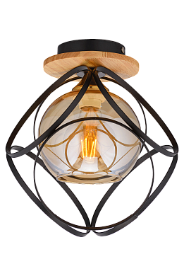 Люстра 4783/1H BK+COPPER Люстра 4783/1H BK+COPPER