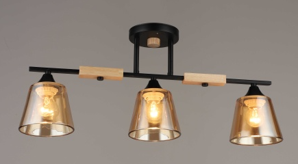 Люстра 4601/3 BK сн/пр Люстра 4601/3 BK сн/пр