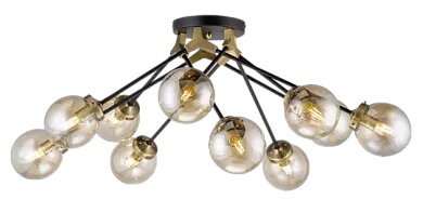 Люстра 39155MD/10B MBK+AB сн/пр Люстра 39155MD/10B MBK+AB сн/пр