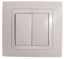 UNICA Выключатель 2-кл бел MGU5.211.18ZD
