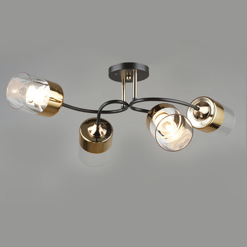 Люстра 5984/4 BK+FGD Люстра 5984/4 BK+FGD