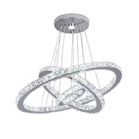 Люстра светодиодная Е-СВЕТ (Л) 89004-550 хром