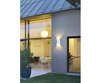 Настенный светодиодный светильник NUOVO 3000К IP54 белый düwi 24337 3