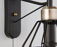 Бра 70075/1 черный сн/пр