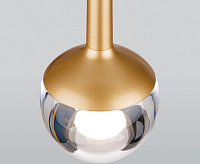 Подвесной LED светильник DLS028 6W 4200K золото сн/пр