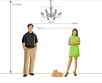 Люстра Толедо 312011716 сн/пр