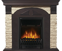 Портал Torre 26U Sphere камень слоновая кость шпон темный дуб