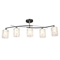 Люстра 2351/5 BK+CH