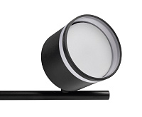 Светильник настенно-потолочный под лампу PCL 0906 6*GX53 BL черный IP20