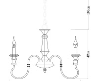 Люстра A1700LM-6BR