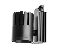 Светильник трековый светодиодный на шинопровод 30W 4000K 35 градусов черный AL105