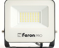 Прожектор светодиодный&nbsp;&nbsp;30W 6400K IP65 черный LL-1000 Feron PRO