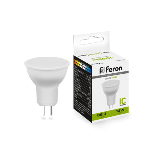 Лампа светодиодная 13W G5.3 4000K LB-960 (Feron)