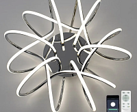 Люстра светодиодная "LIANA MUSE" 105W R-APP-560x235 -CHROME/WHITEL-220V-IP20