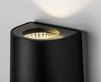 Настенный светодиодный светильник 1525 TECHNO LED черный IP54