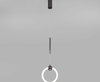 Подвесной светильник 90165/1 черный жемчуг сн/пр