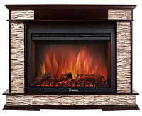 Портал Scala 25 камень сланец скалистый бурый шпон темный дуб сн/пр 895 х 1045 х 360 мм