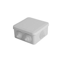 Коробка распределительная (85х85х40) IP44 светло-серая EBX10-34-44