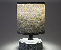 Настольная лампа DELTA 1xE14 R-120x200-GRAY/BLACK-220-IP20