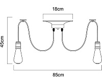 Люстра A4290SP-7BK
