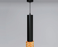 Подвесной светильник DLN103 GU10 черный/золото сн/пр