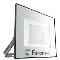 Прожектор светодиодный  50W 6400K IP65 черный LL-1000 Feron PRO