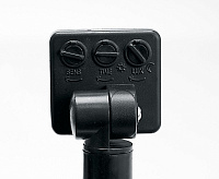 Прожектор светодиодный с датчиком движения 30W 6400K IP65 черный SFL80-30