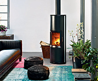 Печь-камин MCZ Stripe Overnight Aluminium