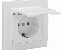 Розетка EKF ERR16-029-100 16 А с защитной шторкой ERR16-029-100
