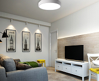 Накладной светильник PPB Scandic-R 36w 4000K WH IP20