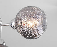 Люстра со стеклянными плафонами 30175/6 хром