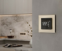 Веркель Рамка на 1 пост (молочный/стекло) W0011141 сн/пр