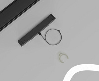 Slim Magnetic Коннектор для шинопровода черный Full light