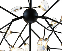 Люстра Ветта черный G4 72W