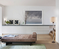 Светильник напольный (торшер) с подсветкой 990 коричневый