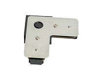 Коннектор угловой для шинопровода черный LD1021 для CAB1007