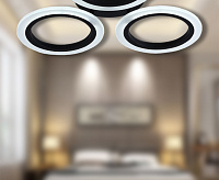 Люстра светодиодная AR(SF)5006/3C-BK