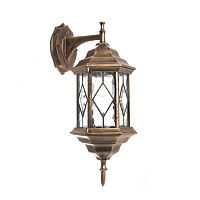 Светильник садово-парковый 60W 230V E27 черное золото PL122