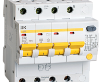 Диф автомат АД14 4Р 32А 100mA ИЭК IEK MAD10-4-032-C-100