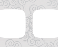 Valena ALLURE Рамка 4-ная универсальная хром 754344