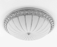 Накладной светильник "CASABLANCA" CHROME 100W R-600-WHITE-220-IP20