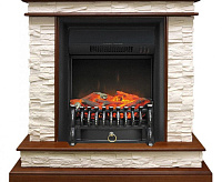 Портал Calgary сланец бежевый  под классический очаг