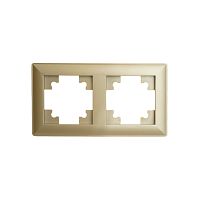 Катрин Рамка 2-ая пластик золото PFR00-7002-08