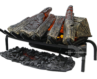 Очаг Silverton с 3D эффектом и парогенератором