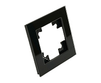 Катрин Рамка 1-ая для сенсорных механизмов стекло черный GFR00-7001-05S